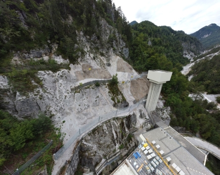 Steinschlagschutzmaßnahmen Karawankentunnel